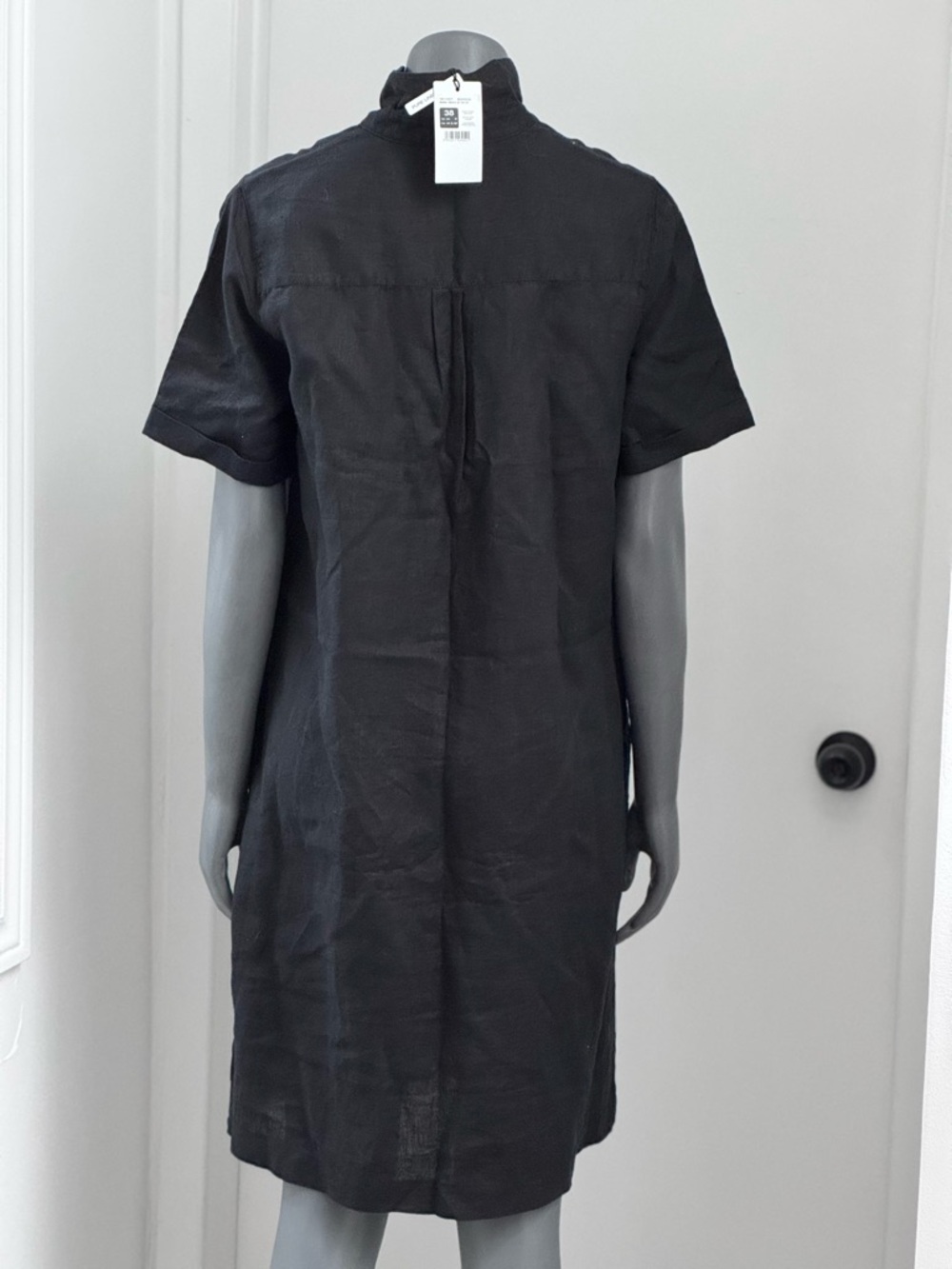 ❤️Olsen  Linen Short-Sleeve V-Neck Dress - Picture 2 of 4